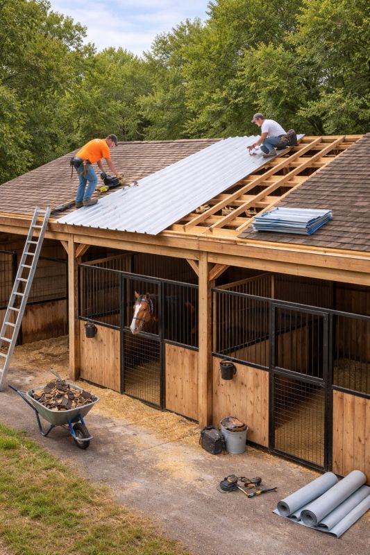 Tin Roof Installation